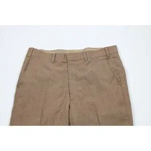 パンツ 60's Blue&Black Chambray Wool Slacks Vintage | Pants | Vintage 6s 70s Streetwear Mens 32x3 Faded